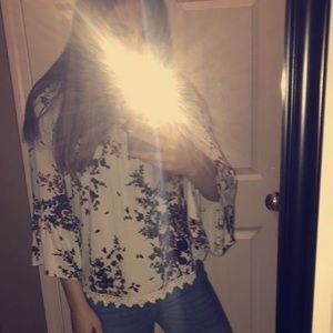 White Off the Shoulder Top